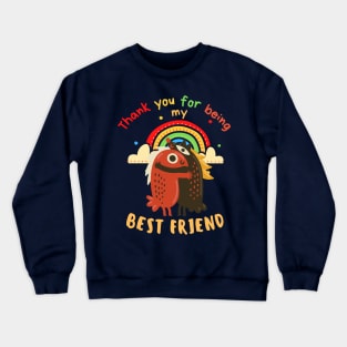 Thank you for being my Best Friend Crewneck Sweatshirt